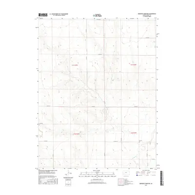 2015 Map of Eminence Cemetery, 2015 Print