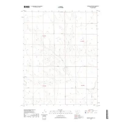 2018 Map of Eminence Cemetery, 2018 Print