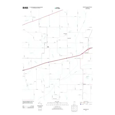 2013 Map of Eminence, 2013 Print