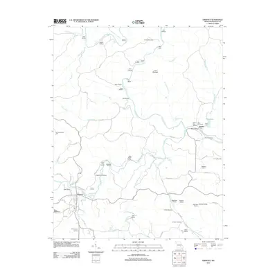 2012 Map of Eminence, 2012 Print