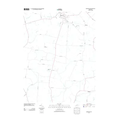 2013 Map of Eminence, 2013 Print