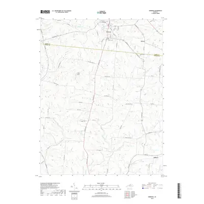 2019 Map of Eminence, 2019 Print