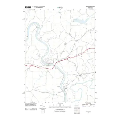 2010 Map of Emlenton, 2010 Print