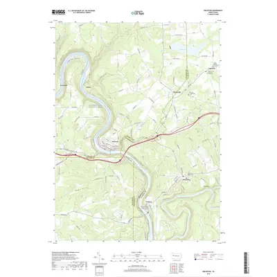 2019 Map of Emlenton, 2019 Print