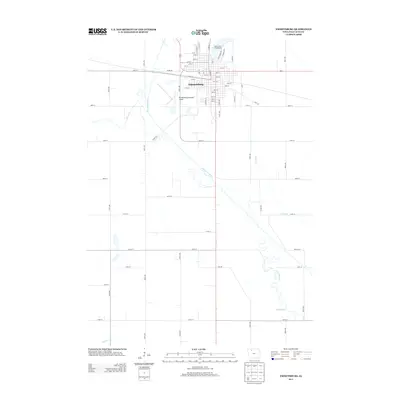 2013 Map of Emmetsburg, 2013 Print