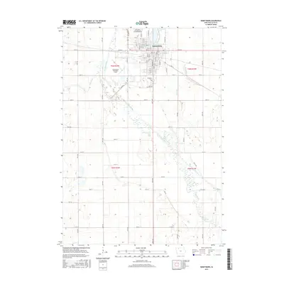 2015 Map of Emmetsburg, 2015 Print