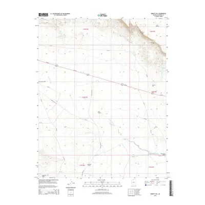 2014 Map of Emmett Hill, 2014 Print