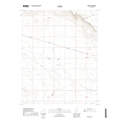 2018 Map of Emmett Hill, 2018 Print