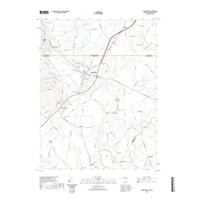 2019 Map of Emmitsburg, 2019 Print