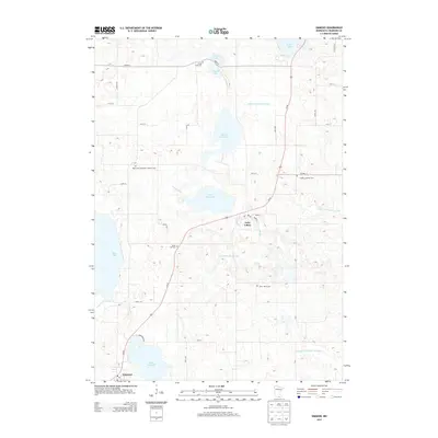 2013 Map of Emmons, 2013 Print