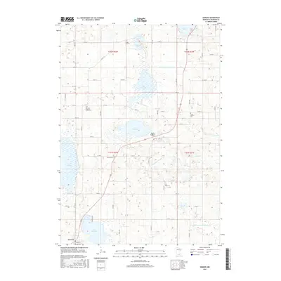 2016 Map of Emmons, 2016 Print