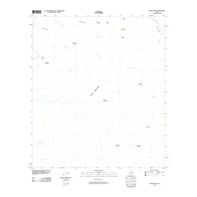 2010 Map of Emory Peak, 2010 Print