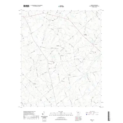 2020 Map of Emory, 2020 Print