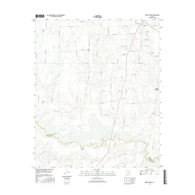 2016 Map of Emory South, 2016 Print