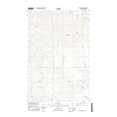 2017 Map of Empey Mountain, 2017 Print