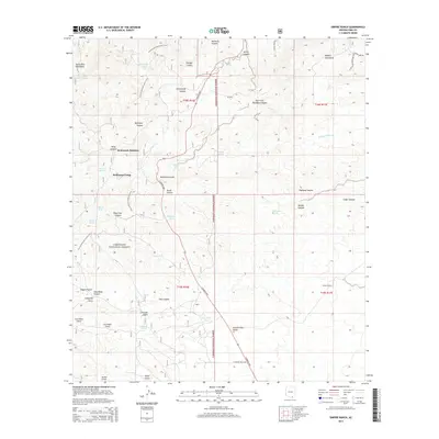 2014 Map of Empire Ranch, 2014 Print