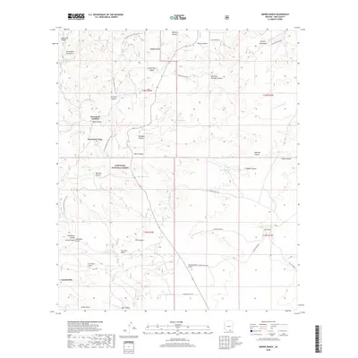 2018 Map of Empire Ranch, 2018 Print