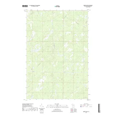2018 Map of Empire Swamp, 2018 Print