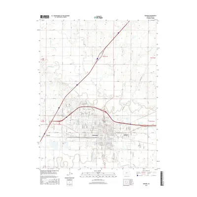 2015 Map of Emporia, 2015 Print