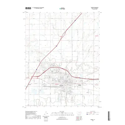 2018 Map of Emporia, 2018 Print