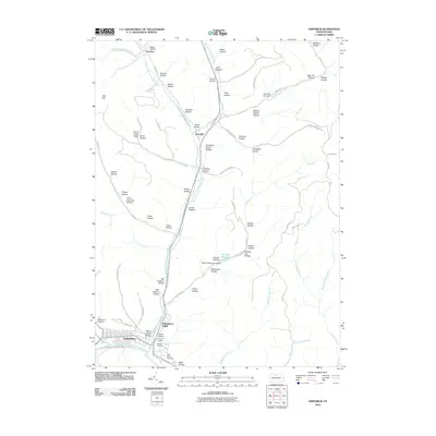 2010 Map of Emporium, 2010 Print