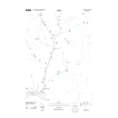2013 Map of Emporium, 2013 Print