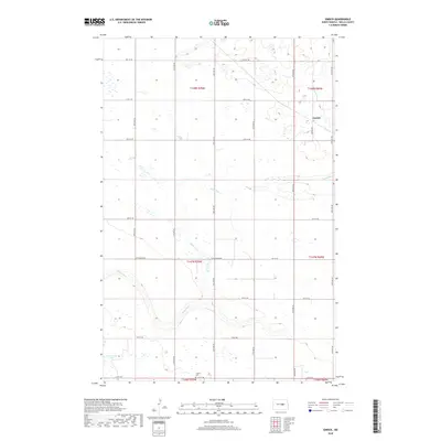 2018 Map of Emrick, 2018 Print