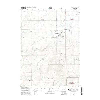 2015 Map of Encampment, 2015 Print