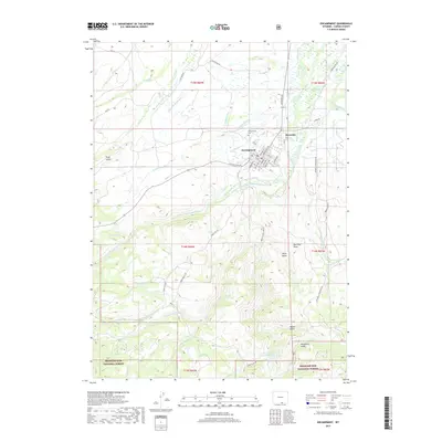 2017 Map of Encampment, 2017 Print