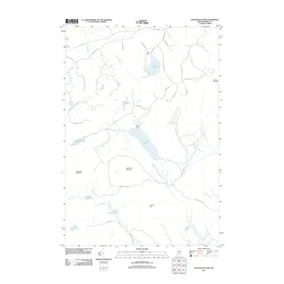2011 Map of Enchanted Pond, 2011 Print