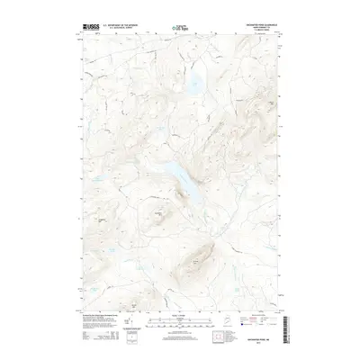 2014 Map of Enchanted Pond, 2014 Print