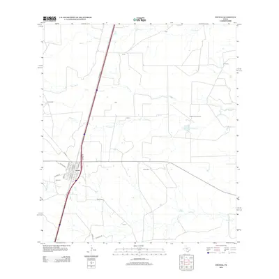 2013 Map of Encinal, 2013 Print