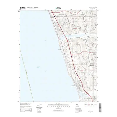 2015 Map of Encinitas, 2015 Print