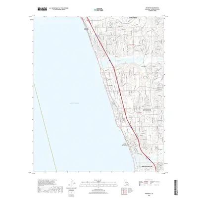 2018 Map of Encinitas, 2018 Print