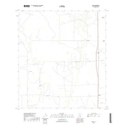 2019 Map of Encino, 2019 Print