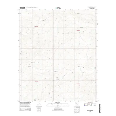2013 Map of Encino Draw, 2013 Print