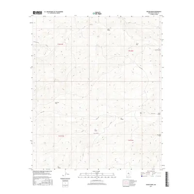 2017 Map of Encino Draw, 2017 Print