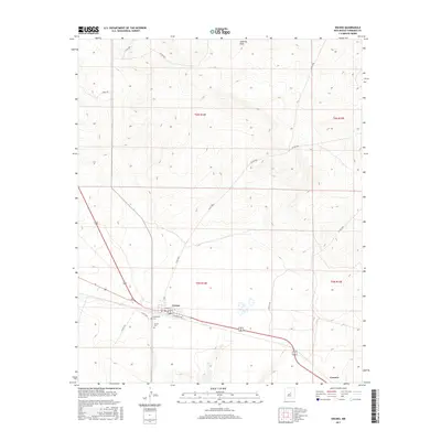 2017 Map of Encino, 2017 Print