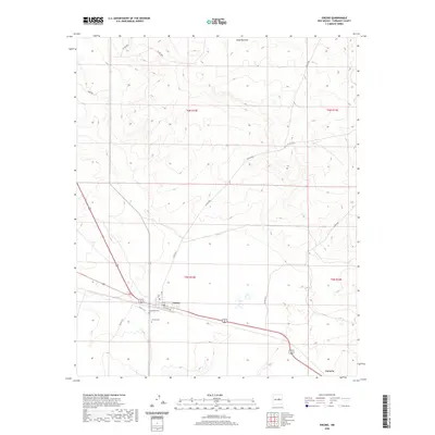 2020 Map of Encino, 2020 Print