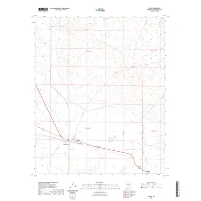 2023 Map of Encino, 2023 Print