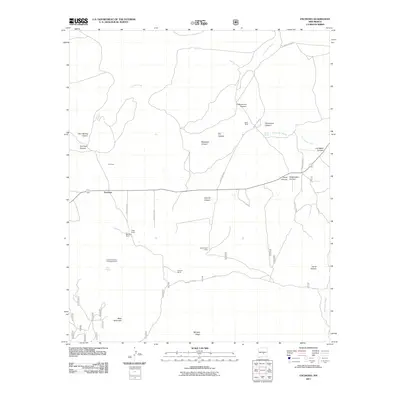 2011 Map of Encinoso, 2011 Print