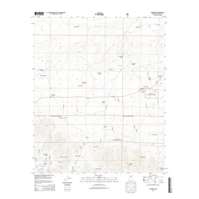 2013 Map of Encinoso, 2013 Print