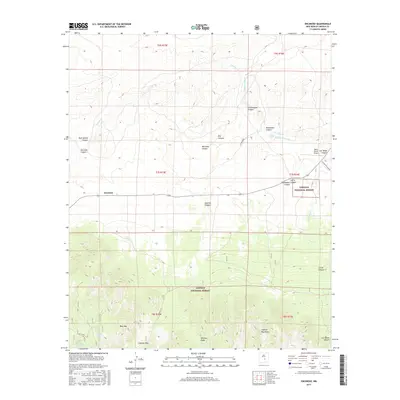 2017 Map of Encinoso, 2017 Print