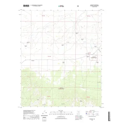 2020 Map of Encinoso, 2020 Print