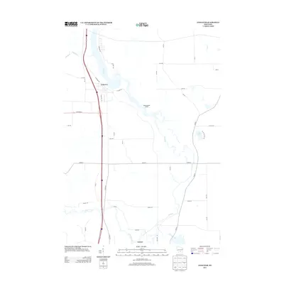 2013 Map of Endeavor, 2013 Print
