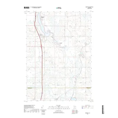 2018 Map of Endeavor, 2018 Print