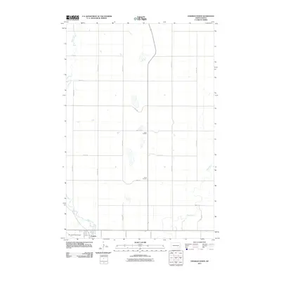 2011 Map of Enderlin North, 2011 Print