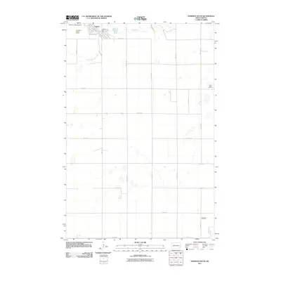 2011 Map of Enderlin South, 2011 Print