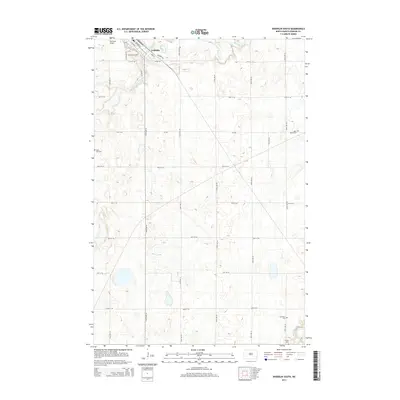 2014 Map of Enderlin South, 2014 Print