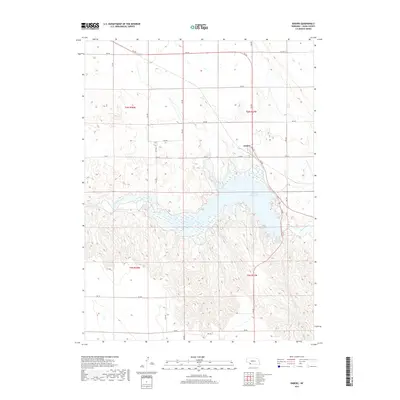 2017 Map of Enders, 2017 Print